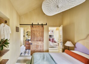 2 habitaciones, tabla de planchar con plancha y acceso a internet 