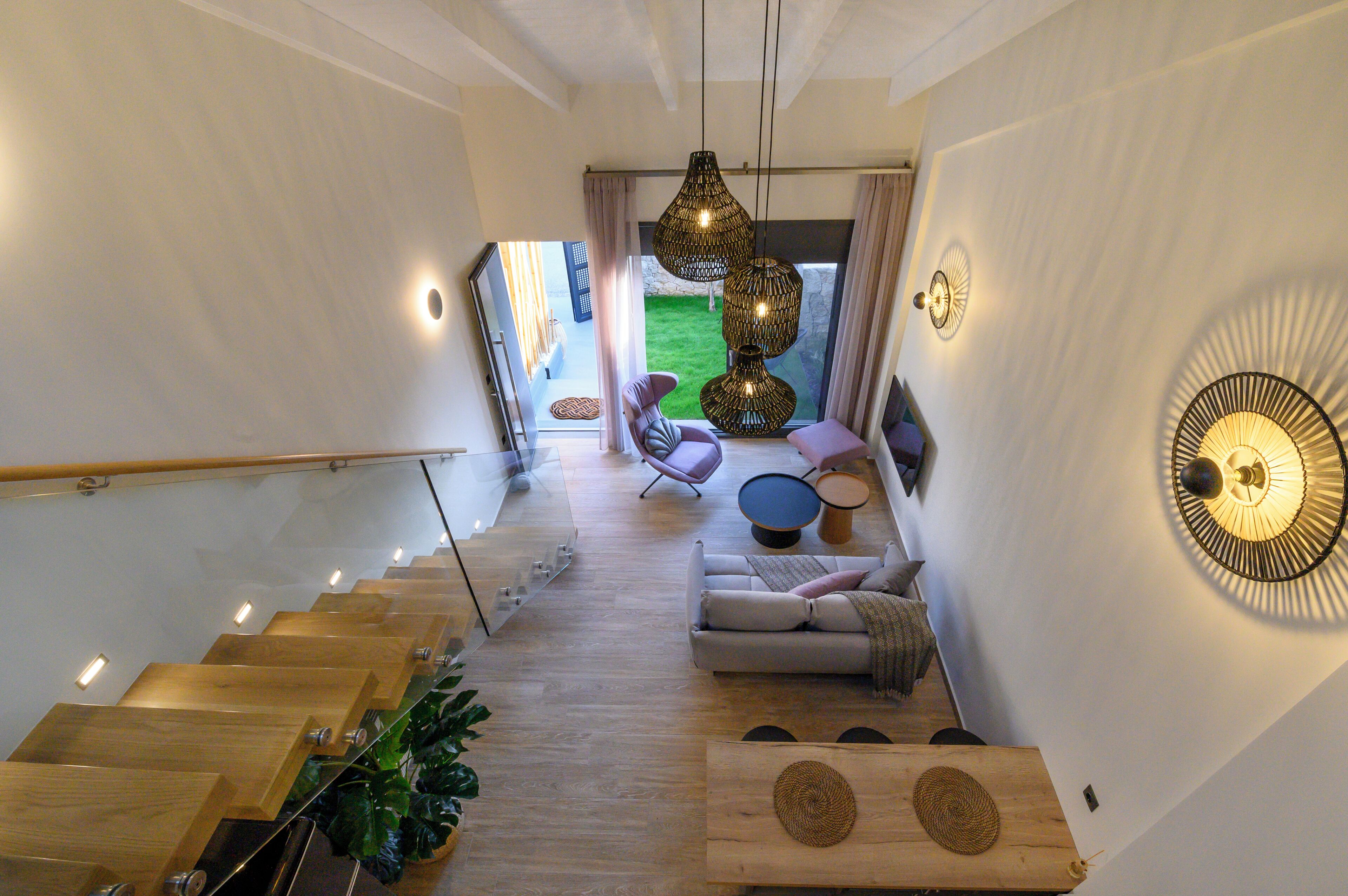 Superior Villa, 2 Bedrooms, shared pool | Living area | 40-inch Smart TV with digital channels, Netflix, streaming services