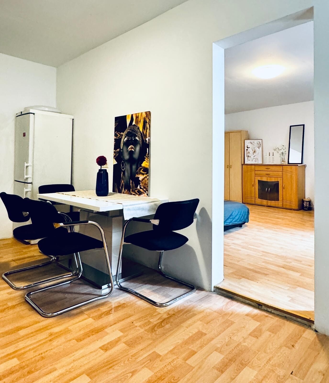 Basic Apartment | Private kitchen | Fridge, oven, stovetop