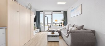 Cozy Holiday Apartment with Limited Sea View near the Beach in Wendtorf