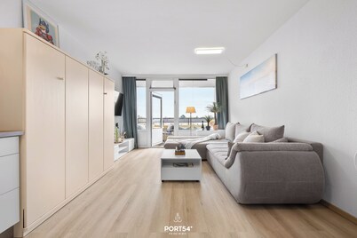 Cozy Holiday Apartment with Limited Sea View near the Beach in Wendtorf