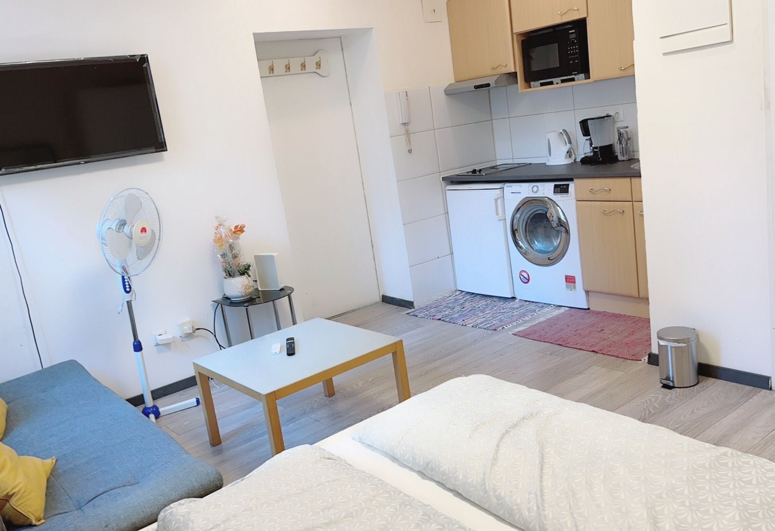 Basic-Apartment | Bügeleisen/Bügelbrett, kostenloses WLAN