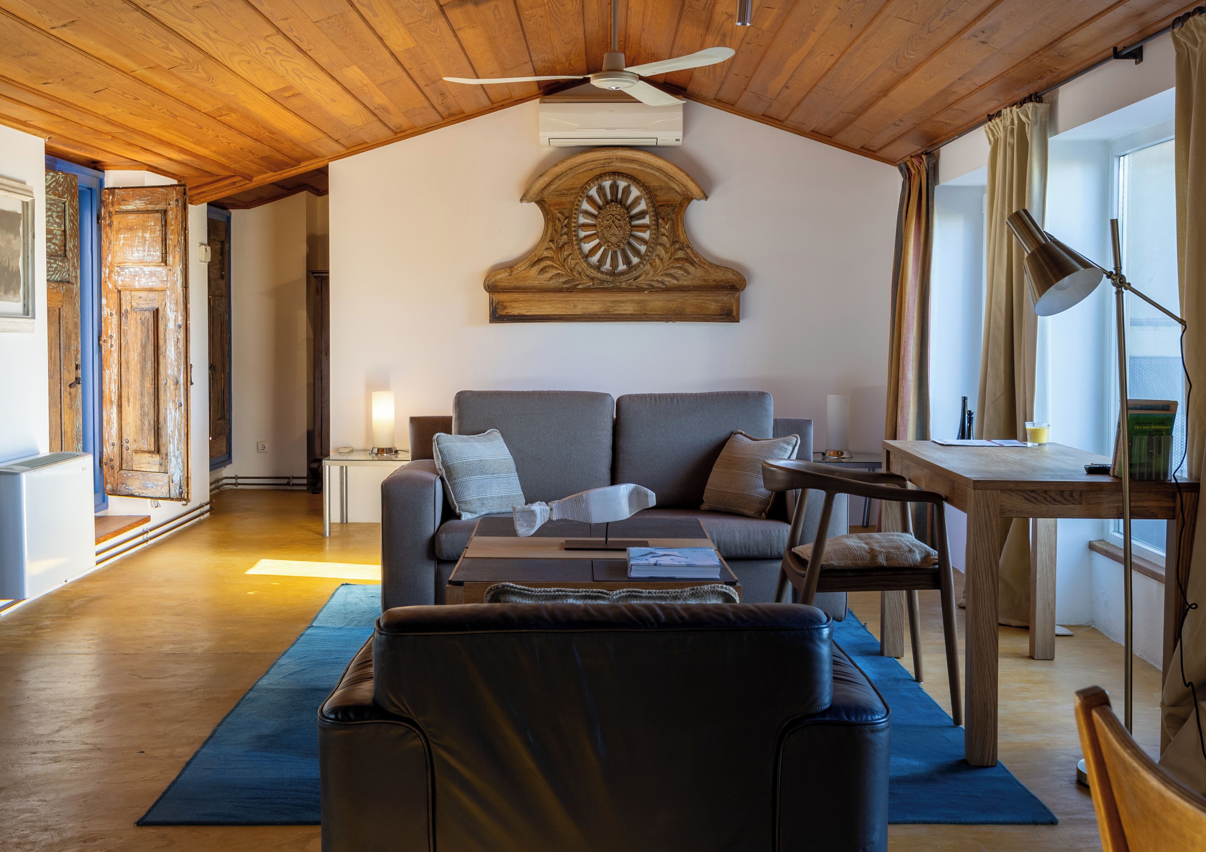 Deluxe tweepersoonskamer, balkon, uitzicht op bergen | Gratis wifi