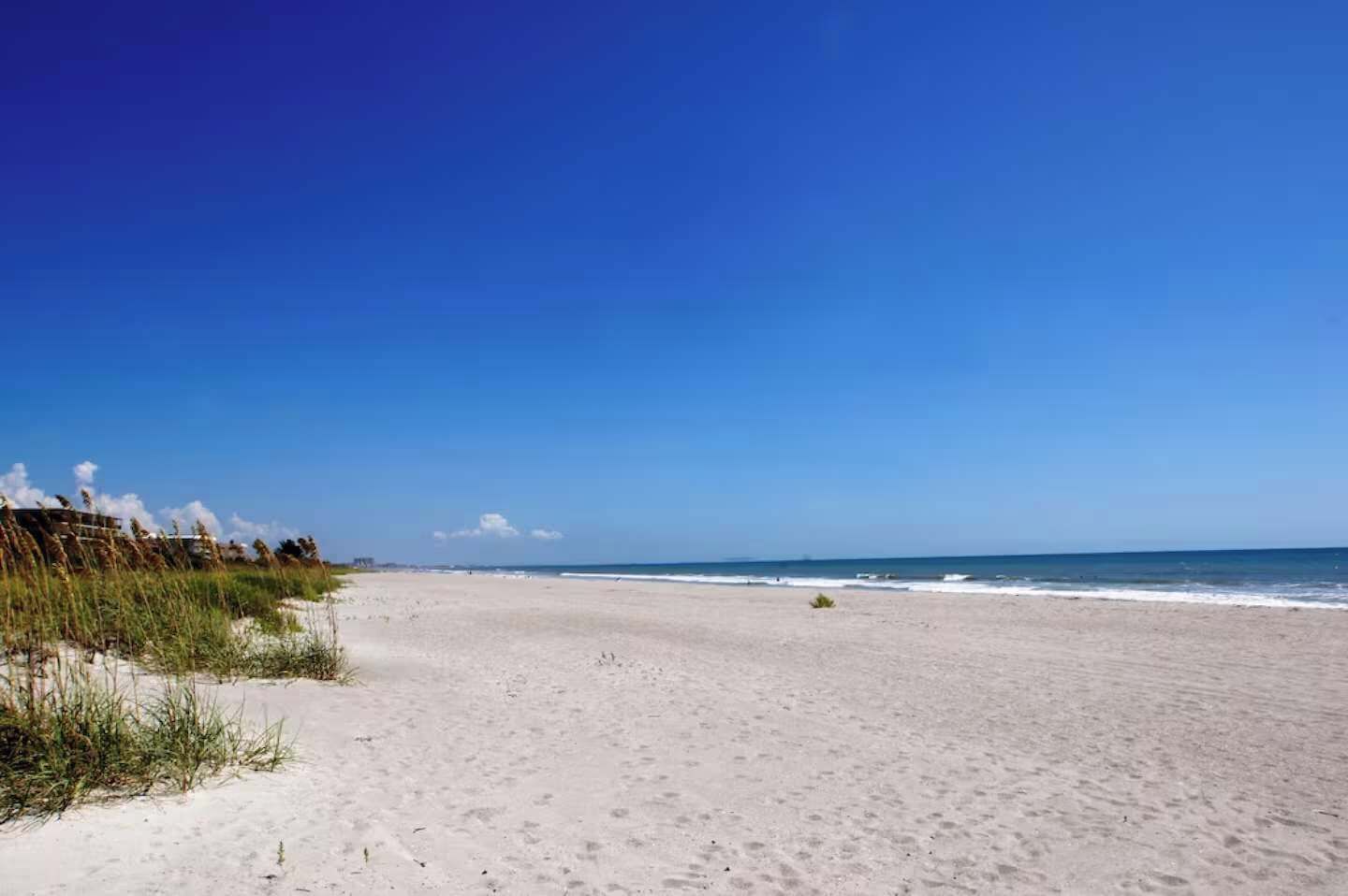 On the beach
