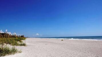 On the beach