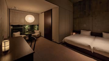 In-room safe, desk, laptop workspace, blackout curtains