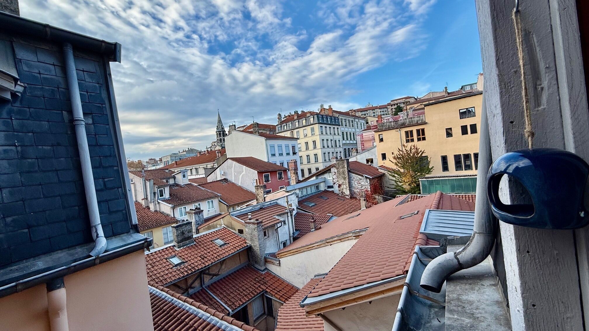 Vista desde la propiedad