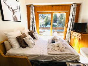 1 Schlafzimmer, kostenloses WLAN, Bettwäsche