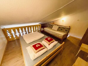 Room - Cosy apartment in Les Menuires, alpine style, parking (Les Menuires)