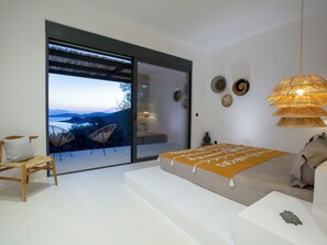 3 bedrooms, WiFi, bed sheets - Nina’s Summer House – A Brand-New Seaview Sanctuary of Elegance (Lefkada)