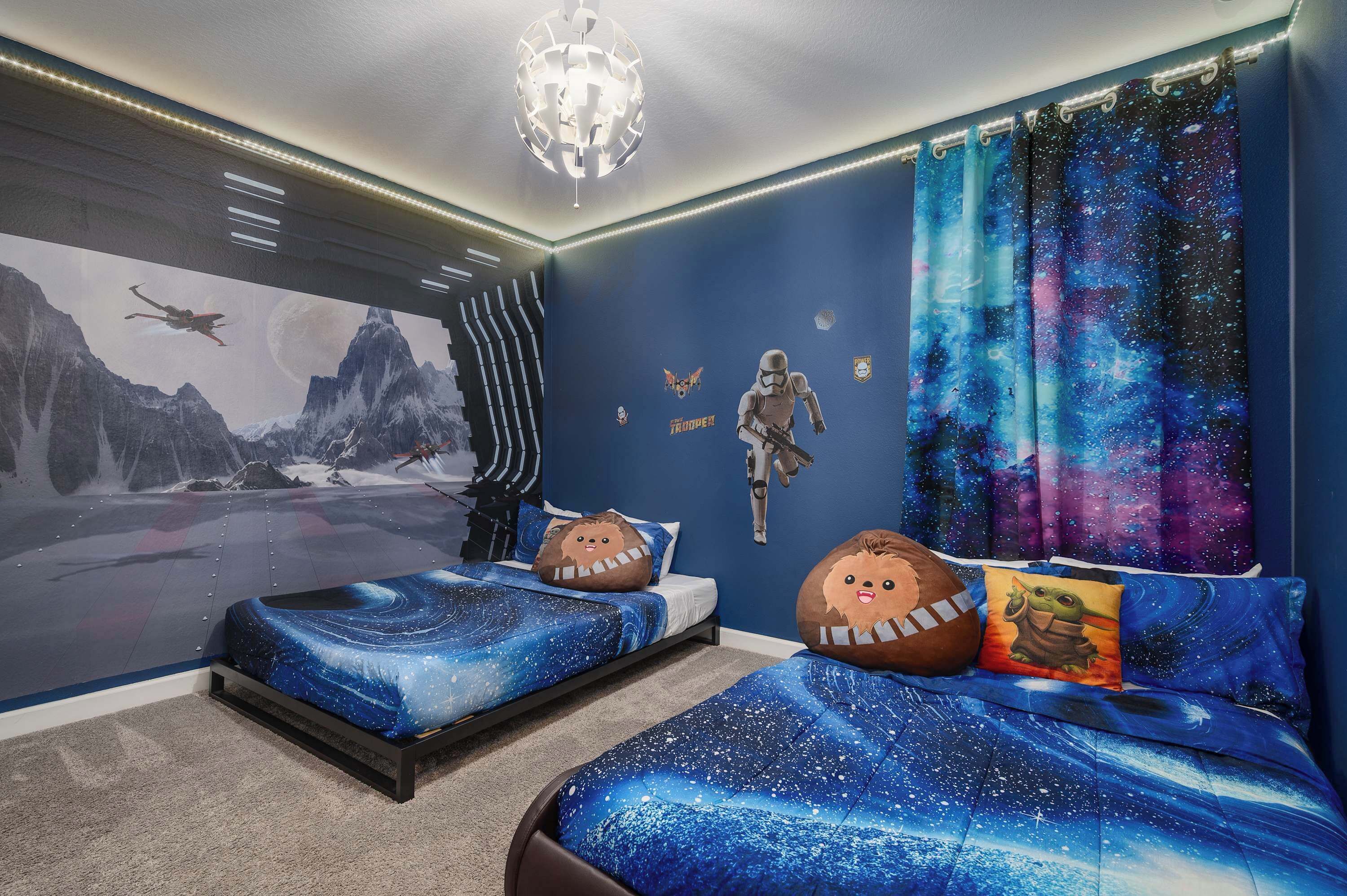 6 chambres, fer et planche à repasser, lit parapluie, Wi-Fi