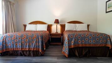 Free WiFi, bed sheets