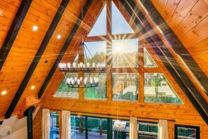 Interior - New Lux Smokies A-Frame Cabin! Spa, Hot Tub, Fire Pit, Pool & Mountain Vibes! (Sevierville)
