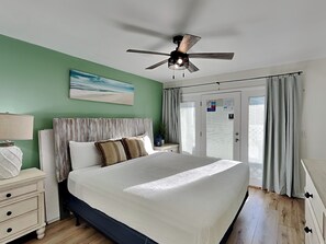 2 bedrooms, iron/ironing board, WiFi, bed sheets - Stay Salty | Pet Friendly Townhome, Central Location, Near Beach with Amenities (Panama City Beach)
