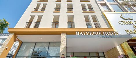 Fassade der Unterkunft