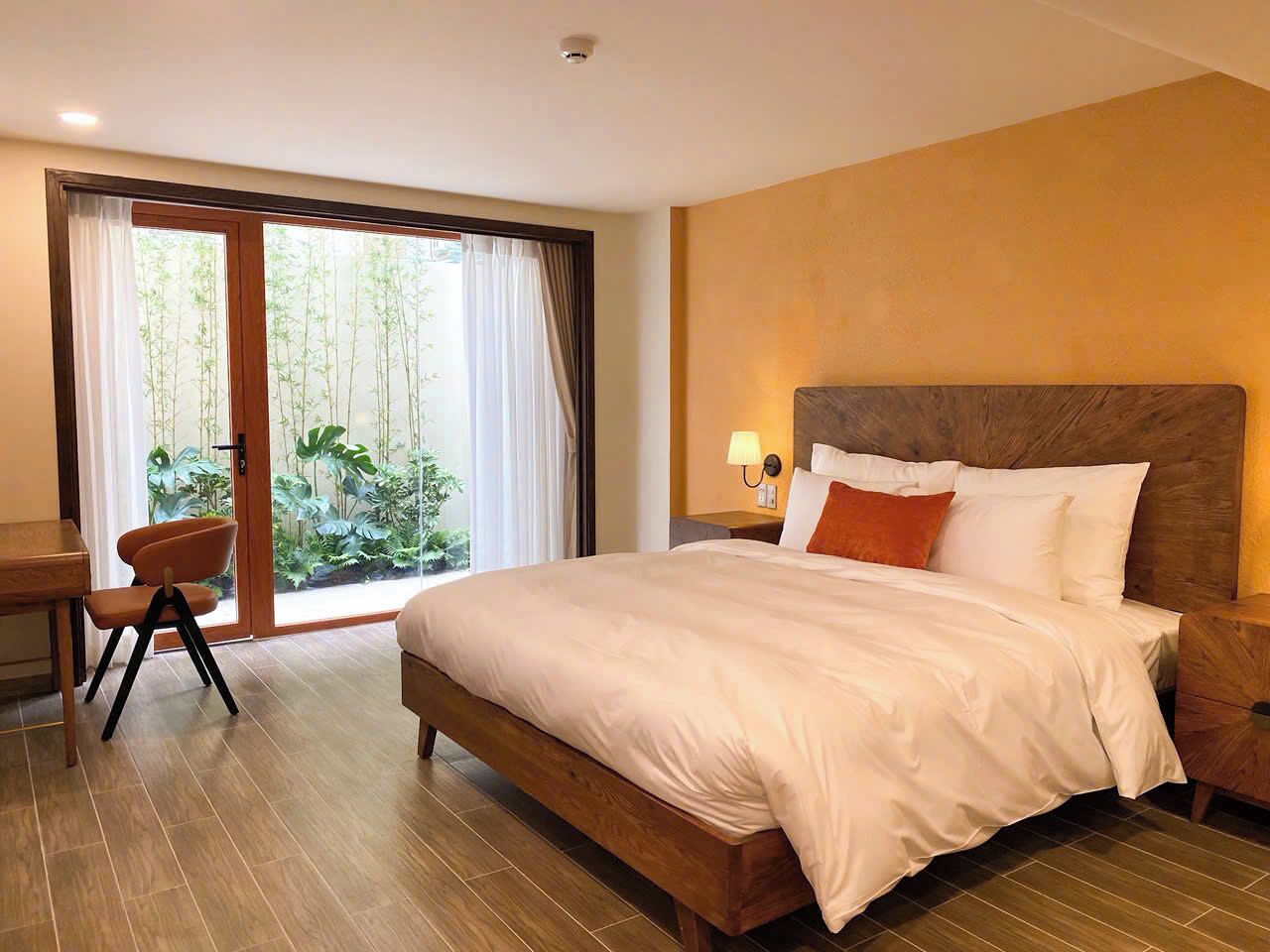 Phòng đơn Executive, 1 giường cỡ king | Bộ đồ giường cao cấp, minibar với thức ăn, đồ uống miễn phí 