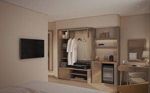 Quarto casal luxo de uso individual | Roupas de cama premium, cofres nos quartos, individualmente mobiliados