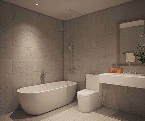 Executive Double Room Single Use, 1 King Bed | Bathroom | Free toiletries, hair dryer, slippers, towels - BALVENIE HOTEL Phu My Hung SECC (Thanh pho Ho Chi Minh)