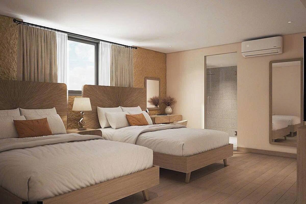 Deluxe Double or Twin Room, Courtyard View | In-room safe, desk, soundproofing, free WiFi