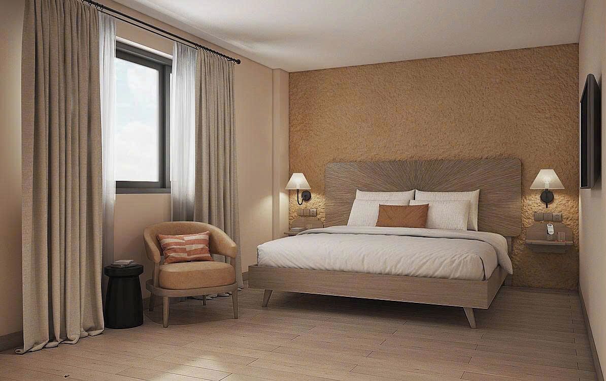 Dobbeltrom for 1 person – deluxe | Sengetøy av topp kvalitet, safe på rommet og individuelt innredet