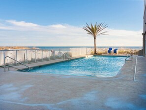 Indoor pool, a heated pool - Royal Palms 1208 by Liquid Life (Gulf Shores)