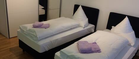 2 chambres, accès Internet, draps fournis