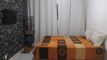 1 makuuhuone, ilmainen Wi-Fi, vuodevaatteet