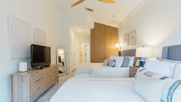 1 habitación, tabla de planchar con plancha, wifi y ropa de cama