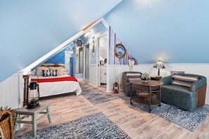 1 bedroom, Internet - The Crow's Nest Historic Downtown Studio 1BD 1BA
Private, Walkable, City View (St. Augustine)