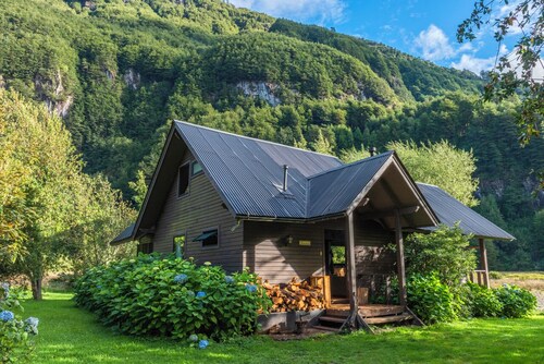 Parque Cascadas, CABIN Rio Simpson-Patagonia Chile
