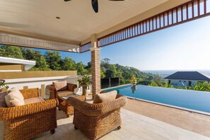 Villa, 4 Bedrooms, Accessible, Smoking | Pool | Outdoor pool - Luxury Seaview Villa, Infinity Pool, Sunset (Karon)