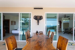 Villa, 4 Bedrooms, Accessible, Smoking | Dining room - Luxury Seaview Villa, Infinity Pool, Sunset (Karon)