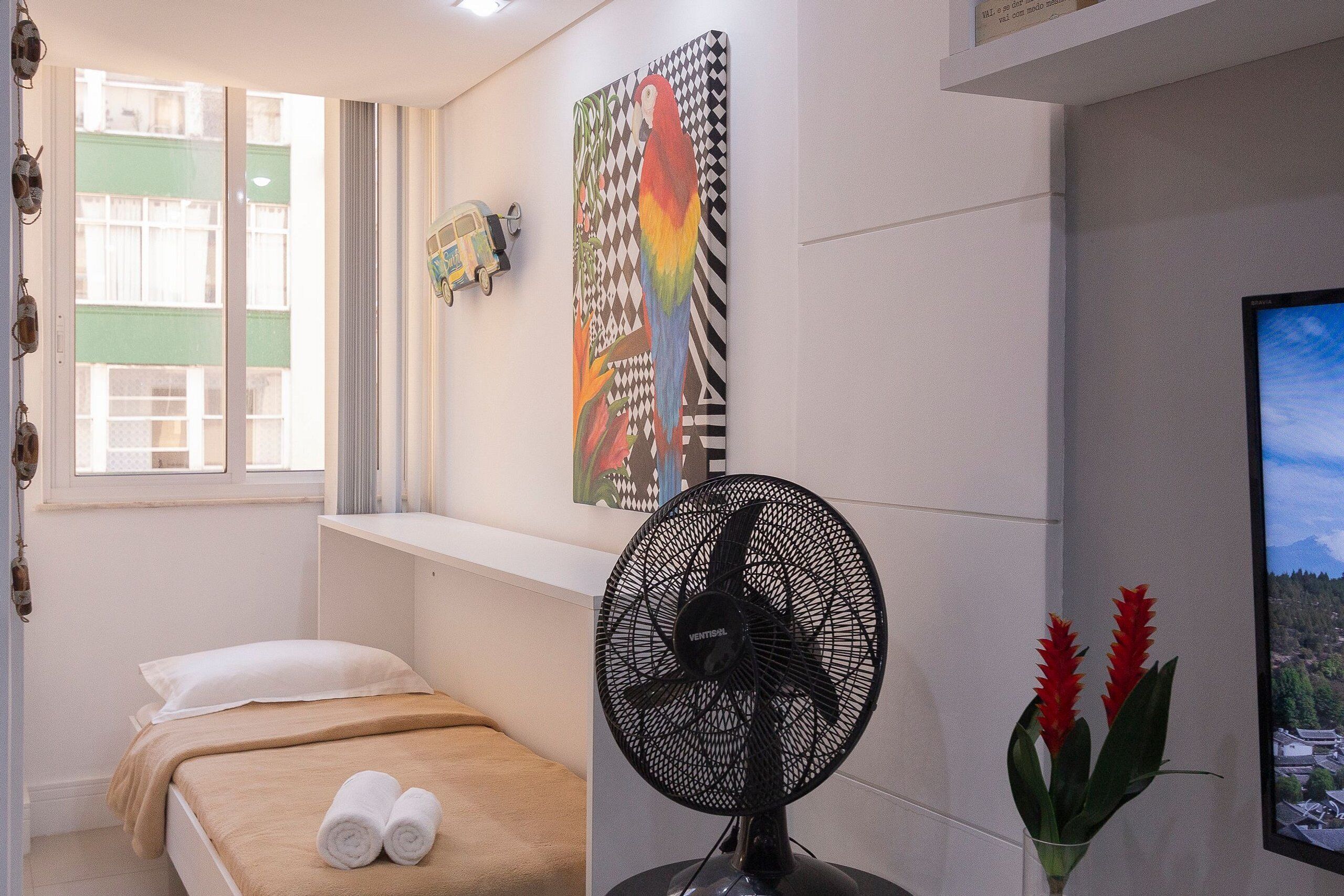 1 bedroom, iron/ironing board, internet, bed sheets