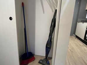 Blackout drapes, iron/ironing board, free WiFi