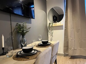 Classic Apartment, City View | Blackout drapes, iron/ironing board, free WiFi