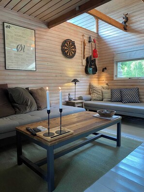 TV, fireplace - Wonderful Family Vacation Home (Kalundborg)