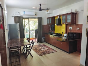 Apartment, 1 Bedroom, Balcony, Garden View | Interior - Elegant Retreat in Arpora's Jade Garden (Arpora)