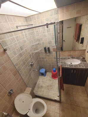 Apartment, 1 Bedroom, Balcony, Garden View | Bathroom - Elegant Retreat in Arpora's Jade Garden (Arpora)