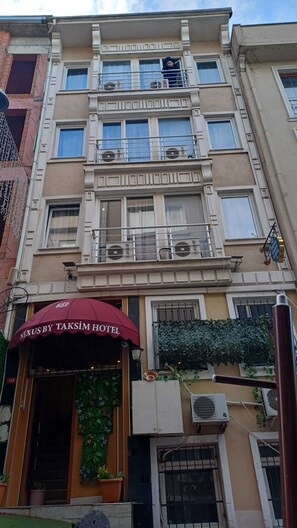 Fassade der Unterkunft