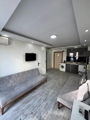 Deluxe-Doppelzimmer zur Einzelnutzung | Wohnbereich