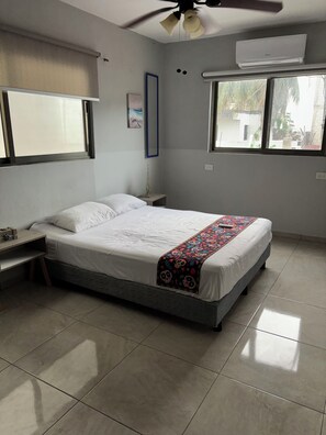 1 bedroom, internet, bed sheets