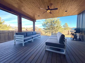 Terrace/patio - Incredible Mountain Views! Brand New 3 Bdrm Home! (Pagosa Springs)