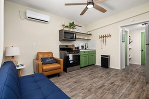 Living area - Cozy one-bedroom with a tropical garden. (Weslaco)