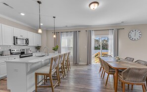 Private kitchen - Ocean View Oasis -Brand New Modern Coastal Getaway (Norfolk)
