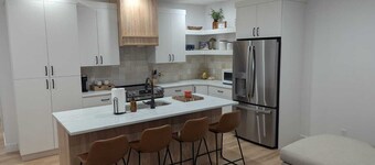 Newly constructed, charming, ski-on ski-off condo