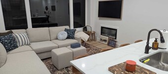 Newly constructed, charming, ski-on ski-off condo