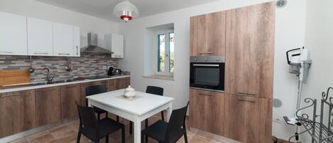 Horno, placa de cocina, lavavajillas