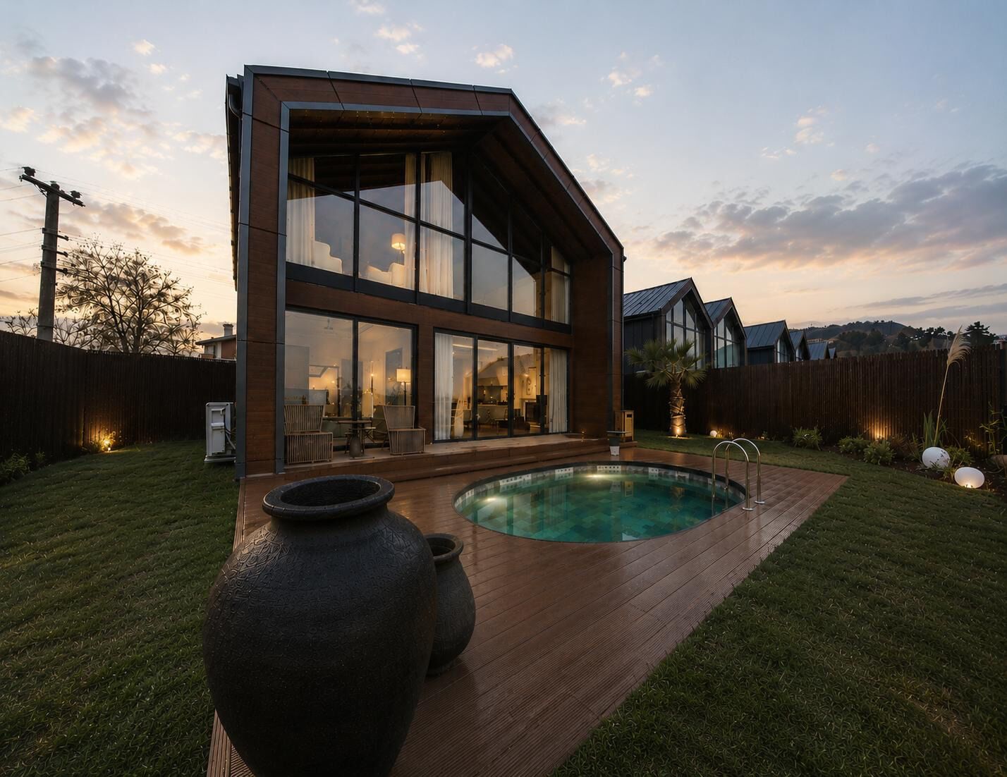 Villa Deluxe, vue lac | Literie de qualité supérieure, coffres-forts dans les chambres