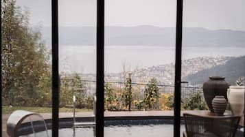 Uitzicht op het meer