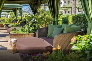 Terrace/patio - Marriott Barony Beach Club -2-bedroom resort in terrific Hilton Head Island (Hilton Head Island)